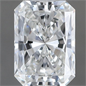 Natural Diamond 0.70 Carats, Radiant with  Cut, G Color, VVS2 Clarity and Certified by GIA