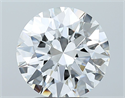 Natural Diamond 2.50 Carats, Round with Excellent Cut, E Color, VS2 Clarity and Certified by GIA