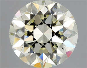 Picture of Natural Diamond 1.50 Carats, Round with Very Good Cut, L Color, SI1 Clarity and Certified by HRD