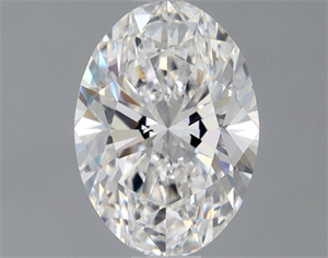 Picture of Natural Diamond 0.72 Carats, Oval with  Cut, D Color, VVS2 Clarity and Certified by GIA