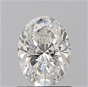 Natural Diamond 1.01 Carats, Oval with  Cut, I Color, VS2 Clarity and Certified by GIA
