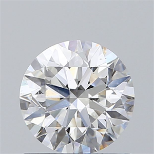 Picture of Natural Diamond 0.91 Carats, Round with Excellent Cut, E Color, SI1 Clarity and Certified by GIA