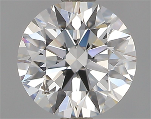Picture of Natural Diamond 0.73 Carats, Round with Excellent Cut, F Color, SI2 Clarity and Certified by GIA
