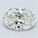 Diamante Natural 4.51 quilates, Ovalado , Color G, claridad VS2 y certificado GIA