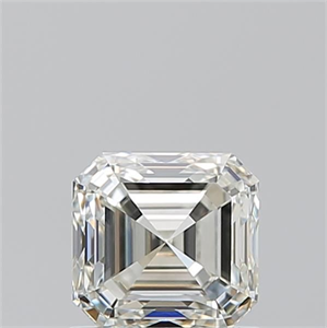 Picture of Natural Diamond 1.02 Carats, Asscher with  Cut, L Color, VVS2 Clarity and Certified by GIA