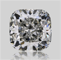 Natural Diamond 0.52 Carats, Cushion with  Cut, E Color, VVS2 Clarity and Certified by IGI