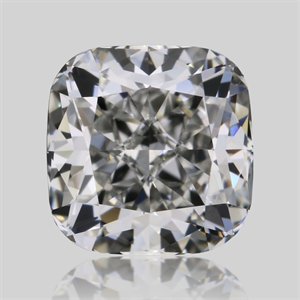 Picture of Natural Diamond 0.52 Carats, Cushion with  Cut, E Color, VVS2 Clarity and Certified by IGI