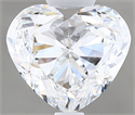 Natural Diamond 1.70 Carats, Heart with  Cut, D Color, VS1 Clarity and Certified by GIA