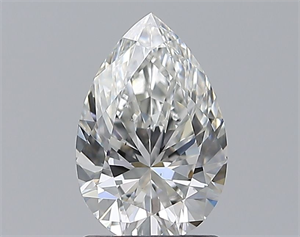 Picture of Natural Diamond 1.24 Carats, Pear with  Cut, F Color, VS2 Clarity and Certified by GIA