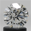 Natural Diamond 1.03 Carats, Round with Excellent Cut, J Color, SI2 Clarity and Certified by GIA