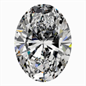 Natural Diamond 0.41 Carats, Oval with  Cut, F Color, VS1 Clarity and Certified by GIA
