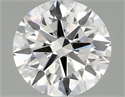 Del inventario de diamantes de laboratorio, 2.01 quilates, Redondo , Color D, claridad VVS2 y certificado IGI