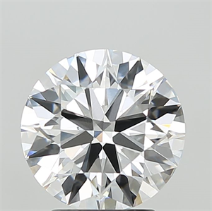 Picture of Lab Grown Diamond 3.02 Carats, Round with Ideal Cut, E Color, VVS2 Clarity and Certified by IGI