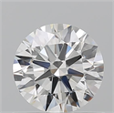 Diamante Natural 0.73 quilates, Redondo , Color H, claridad VS2 y certificado GIA