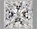 Diamante Natural 1.03 quilates, Princesa , Color F, claridad VVS2 y certificado GIA