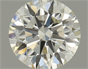 Natural Diamond 0.81 Carats, Round with Excellent Cut, K Color, VS1 Clarity and Certified by GIA