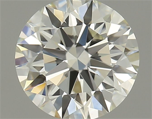 Picture of Natural Diamond 0.81 Carats, Round with Excellent Cut, K Color, VS1 Clarity and Certified by GIA