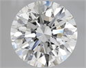 Del inventario de diamantes de laboratorio, 4.03 quilates, Redondo , Color F, claridad VVS2 y certificado IGI
