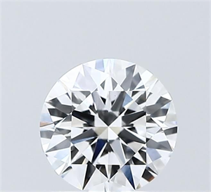Picture of Lab Grown Diamond 1.05 Carats, Round with Ideal Cut, D Color, VVS2 Clarity and Certified by IGI