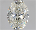 Natural Diamond 1.01 Carats, Oval with  Cut, I Color, VS2 Clarity and Certified by GIA