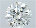 Natural Diamond 3.01 Carats, Round with Excellent Cut, J Color, VVS2 Clarity and Certified by GIA