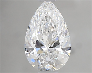 Picture of Natural Diamond 0.70 Carats, Pear with  Cut, E Color, VS2 Clarity and Certified by GIA