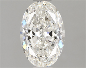Picture of Natural Diamond 1.30 Carats, Oval with  Cut, H Color, SI2 Clarity and Certified by GIA