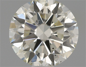 Picture of Natural Diamond 0.80 Carats, Round with Excellent Cut, K Color, VS2 Clarity and Certified by IGI