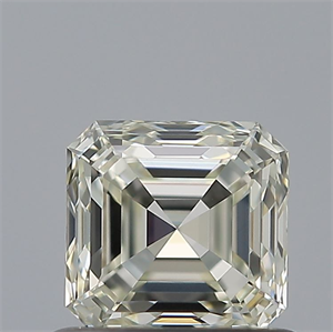 Picture of Natural Diamond 0.70 Carats, Asscher with  Cut, I Color, VVS2 Clarity and Certified by IGI