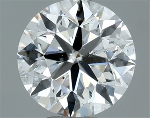 Foto Diamante Natural 0.90 quilates, Redondo , Color F, claridad SI1 y certificado IGI de