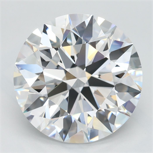 Picture of Lab Grown Diamond 4.42 Carats, Round with Excellent Cut, D Color, VVS1 Clarity and Certified by GIA