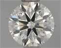 Natural Diamond 0.70 Carats, Round with Excellent Cut, I Color, VS1 Clarity and Certified by IGI