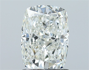 Foto Diamante Natural 1.30 quilates, Del cojín , Color I, claridad VVS2 y certificado GIA de