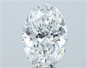 Diamante Natural 4.04 quilates, Ovalado , Color D, claridad SI1 y certificado GIA