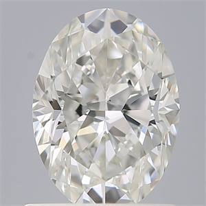 Foto Diamante Natural 0.90 quilates, Ovalado , Color F, claridad VS1 y certificado IGI de