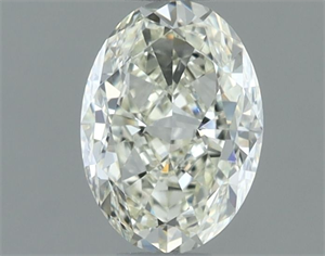 Picture of Natural Diamond 0.72 Carats, Oval with  Cut, J Color, VVS1 Clarity and Certified by IGI