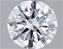 Natural Diamond 0.50 Carats, Round with Very Good Cut, F Color, VS1 Clarity and Certified by GIA