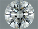 Natural Diamond 0.80 Carats, Round with Excellent Cut, L Color, VS2 Clarity and Certified by GIA