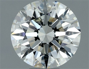 Picture of Natural Diamond 0.80 Carats, Round with Excellent Cut, L Color, VS2 Clarity and Certified by GIA