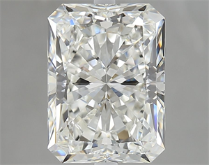 Foto Diamante Natural 3.05 quilates, Radiante , Color G, claridad VS2 y certificado GIA de
