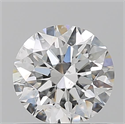 Natural Diamond 0.80 Carats, Round with Excellent Cut, G Color, SI2 Clarity and Certified by GIA