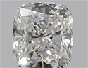 Natural Diamond 0.70 Carats, Cushion with  Cut, F Color, VVS1 Clarity and Certified by GIA