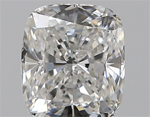Picture of Natural Diamond 0.70 Carats, Cushion with  Cut, F Color, VVS1 Clarity and Certified by GIA