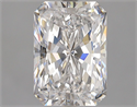 Diamante Natural 3.03 quilates, Radiante , Color E, claridad VS2 y certificado GIA