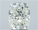 Natural Diamond 2.03 Carats, Cushion with  Cut, J Color, SI2 Clarity and Certified by GIA