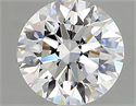 Natural Diamond 2.20 Carats, Round with Excellent Cut, D Color, VVS2 Clarity and Certified by GIA