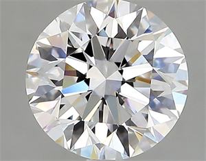 Picture of Natural Diamond 2.20 Carats, Round with Excellent Cut, D Color, VVS2 Clarity and Certified by GIA