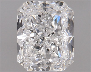 Picture of Natural Diamond 0.90 Carats, Radiant with  Cut, F Color, SI2 Clarity and Certified by GIA