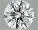Lab Grown Diamond 5.10 Carats, Round with Ideal Cut, E Color, VS1 Clarity and Certified by IGI