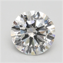 Lab Grown Diamond 2.40 Carats, Round with Excellent Cut, F Color, VS1 Clarity and Certified by IGI